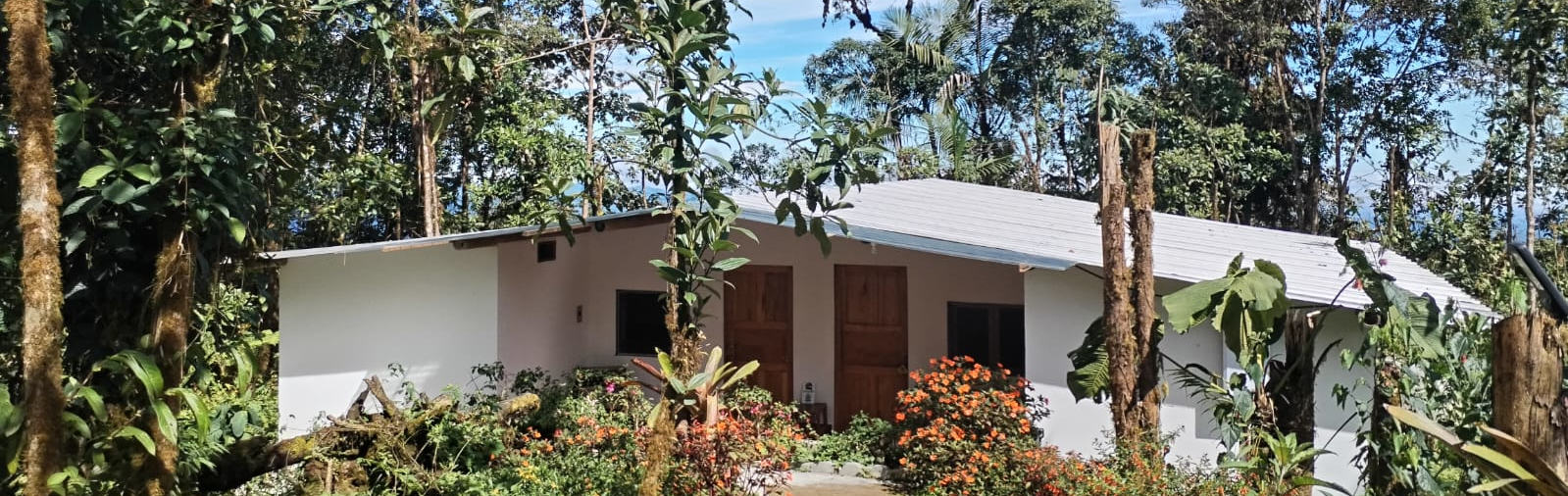 Exterior view of the new cabin